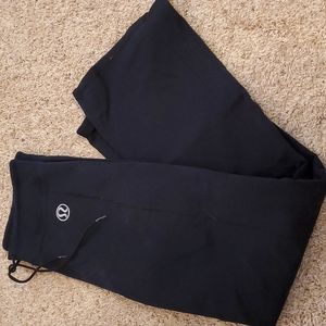 Lululemon black sweat pants